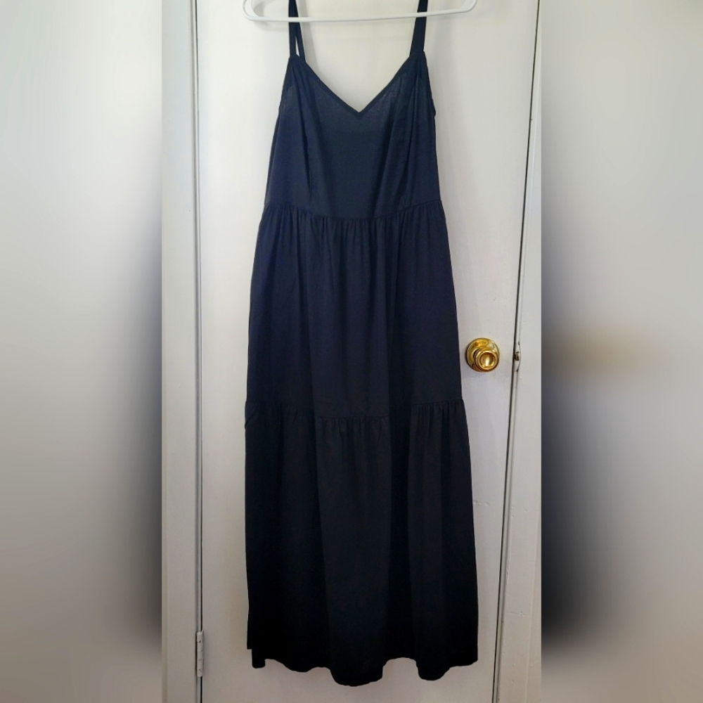 Old Navy Elegant Black Maxi Dress